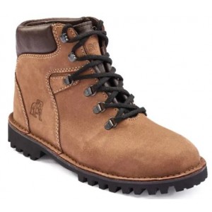 Bova Frontier Boot Lace Up Cleat Sole Taupe Size 7