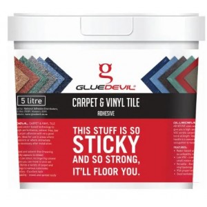 Gluedevil Carpet And Vinyl Tile Adhesive 5KG