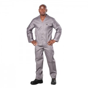 Vulcan Overall Ref Std 2PCE Grey 42 Ches 38 Waist