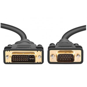 Unbranded DVI2VGA1.8M  DVI-I (24+5) to VGA Cable 1.8 m Long