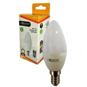 Current L/BULB LED Candle 4W Ww E14/ES