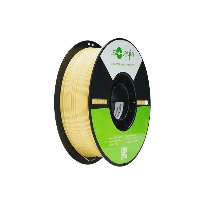 Creality Soleyin Ultra PLA Pineapple Yellow 1kg - Updated - GeeWiz