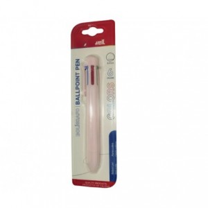 ARTWELL 6 Colours Ballpoint Pen Pink