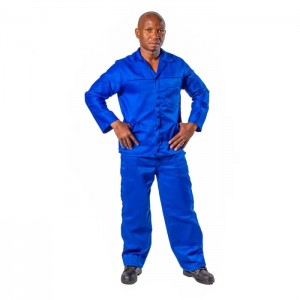 Vulcan Overall Budget 2PC R/BLU Sze 52 Chst 48 Wst