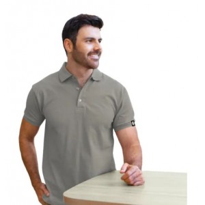 Vulcan Golfer T-SHIRT Khaki Lrg