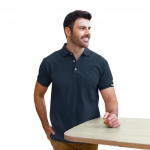 Vulcan Golfer T-SHIRT Navy Sml