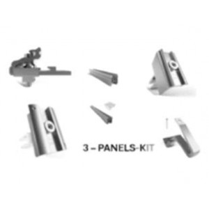 Schletter Eco Pro Tile roof 3 panels long rail mounting Kit