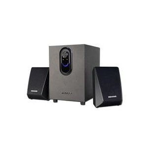 Microlab COOUL118BT 2.1CH Bluetooth V5.0 Subwoofer Speaker Built-in Amplifier- 11-Watt RMS Output Power and Front Panel Volume Control – Black Colour