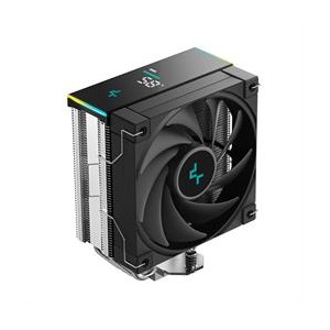 DeepCool AK400 Digital SE Single Tower CPU Air Cooler With 4X Copper HeatPipes And 1X FK120 PWM FDB Fan and Low-Profile Magnetic Status LCD Display With A-RGB LED Strips With 220W (Max) TDP - Black Co
