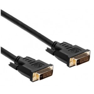 Unbranded DVI005  DVI-D to DVI-D 24+1 Cable 10m Long