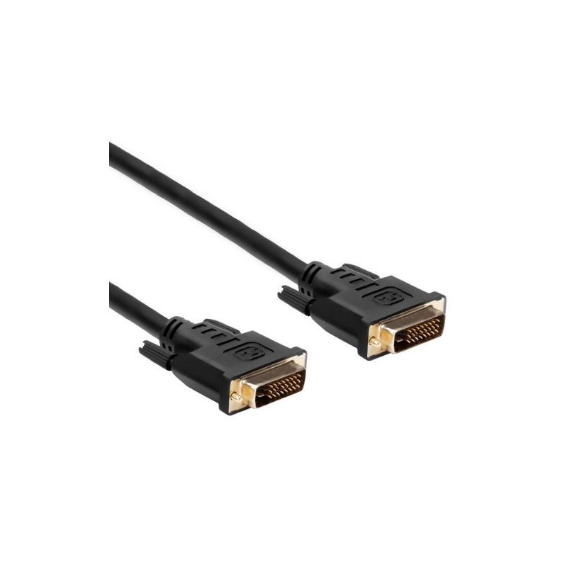 Unbranded DVI005  DVI-D to DVI-D 24+1 Cable 10m Long