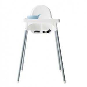 Antilop Highchair with tray - White
