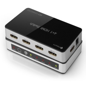 Etekcity HDS-941P 4x1 4 Port HDMI Switch with Remote Control and PIP Function