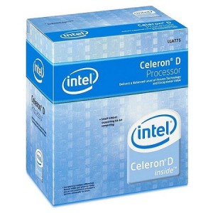 Intel BX80547RE2800CNS Boxed Celeron D 336 Processor - 2.8GHz Socket 775