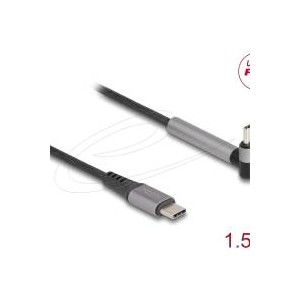 Delock USB 2.0 Cable TYPE-C M To M Angled Cable...