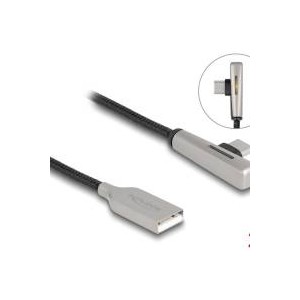 Delock 2M 60W QC3.0 USB2.0 TYPE-C Extension Cable
