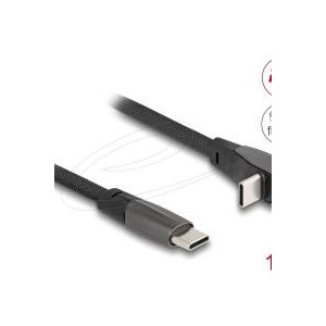 Delock 60W PD3.0 USB2.0 TYPE-C Right Angled...