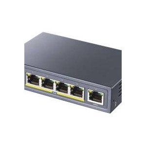 Cudy GS1005P 5-PORT (4X Poe / 1X Gbe Uplink) Gigabit 60W Poe+ Switch