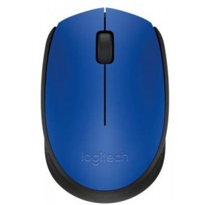 910-004640 - LOGI M171 910-004640  Wireless mouse  (BLUE Nano USB receiver 3 buttons optical .