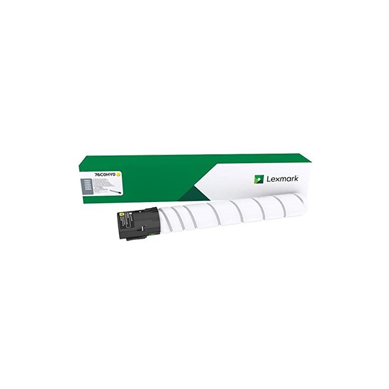 Lexmark 76C0HY0  High Yield Yellow Laser Toner Cartridge