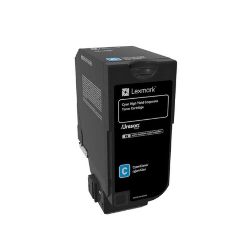 Lexmark 84C5HCE  High Yield - Cyan - Original - Toner Cartridge