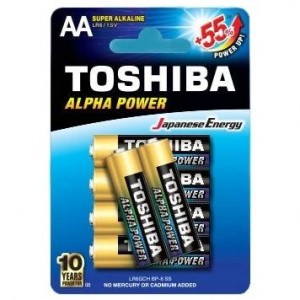 Toshiba Alpha Power Alkaline Aa - 6 PACK