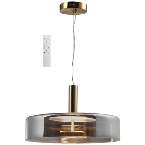 24W LED 3CCT Remote Glass Pendant