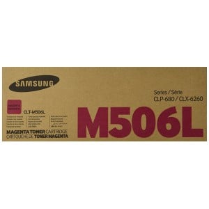 Samsung HP S-Print Samsung CLT-M506L Magenta Toner Cartridge,  High Yield