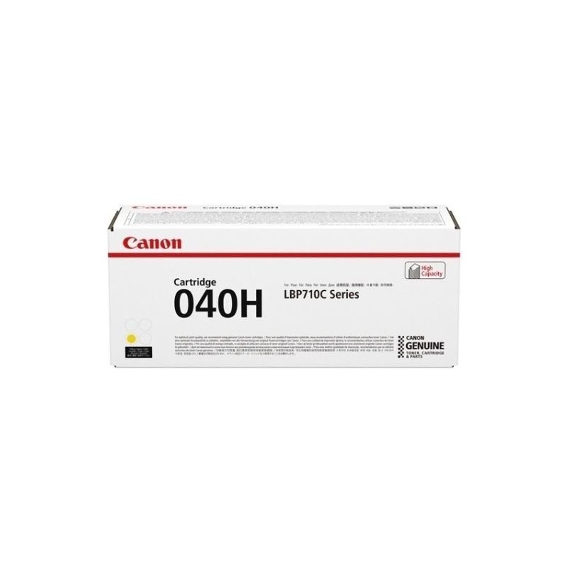 Canon 0455C001AA  High Yield Toner Cartridge, Yellow