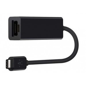 Gizzu GAUCGB  USB-C to Gigabit Adapter Black