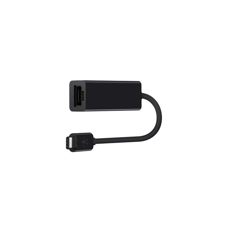 Gizzu GAUCGB  USB-C to Gigabit Adapter Black