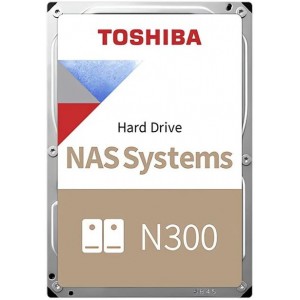 Toshiba N300 NAS Hard Drive 10TB SATA III (512MB/7200RPM)