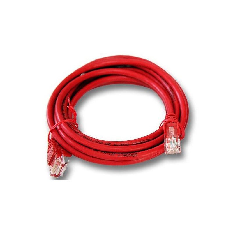 Linkbasic  FLY-6-2R  2 Meter UTP Cat6 Patch Cable Red