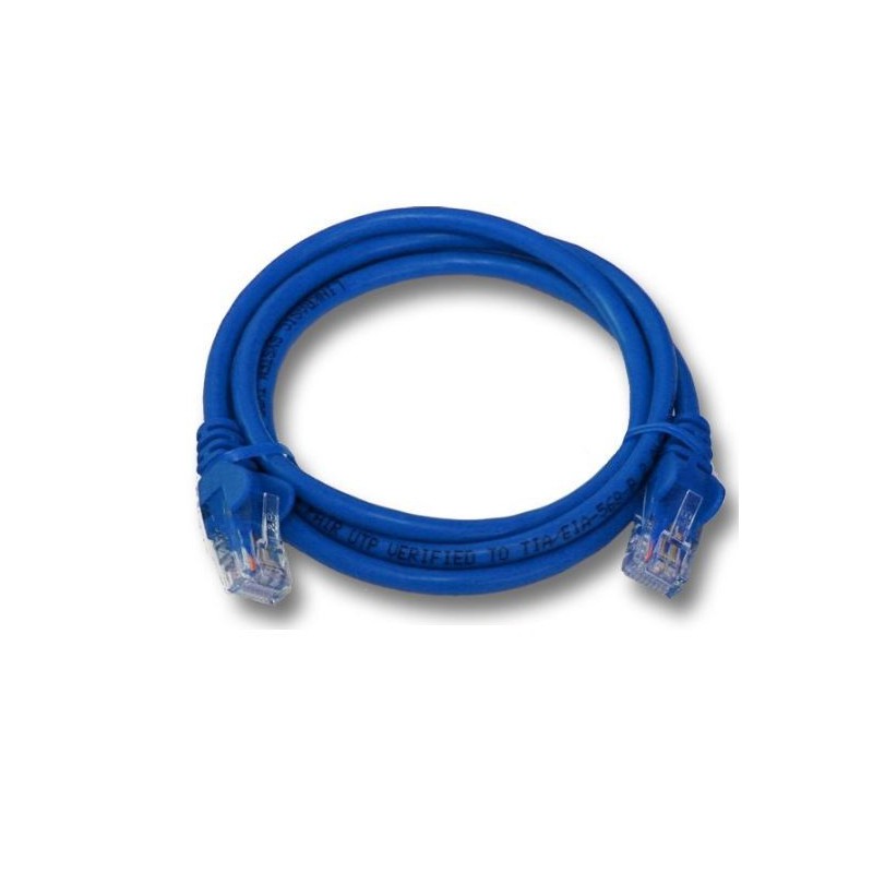 Linkbasic  FLY-6-1B   1 Meter UTP Cat6 Patch Cable Blue