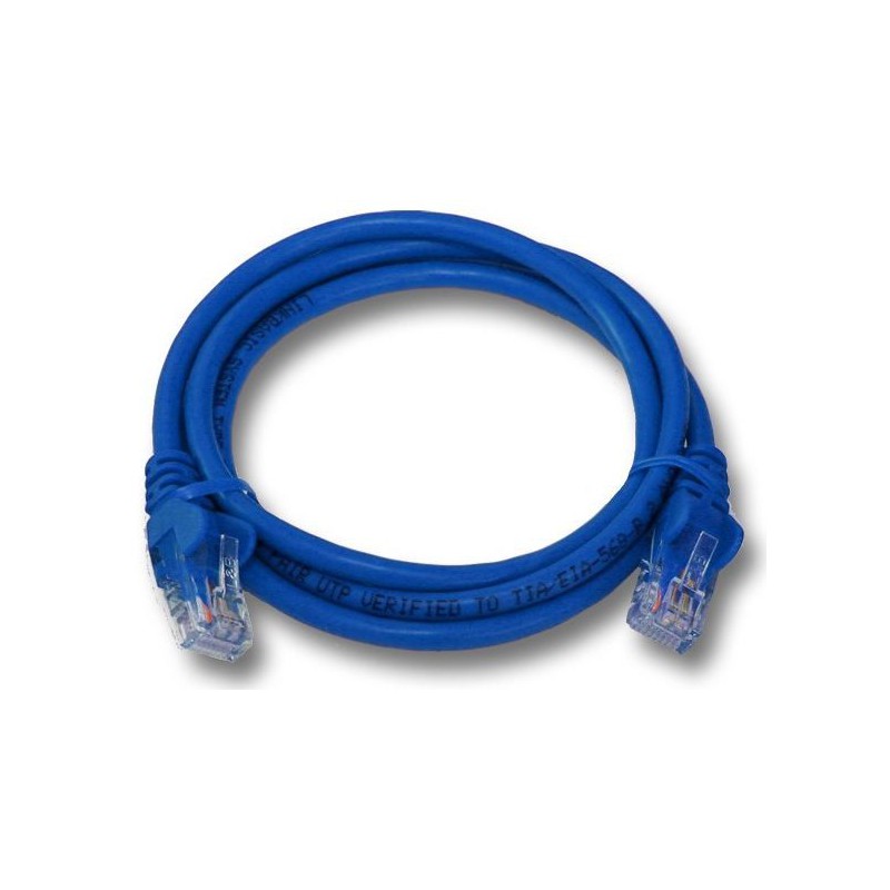 Linkbasic FLY-6-5B  5 Meter UTP Cat6 Patch Cable Blue