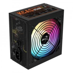 Aerocool KCAS PLUS Gold 850W RGB PSU - ATX 24 PIN 2x 4+4PIN CPU 8x SATA 4x PATA 3x PCIe 6+2PIN.