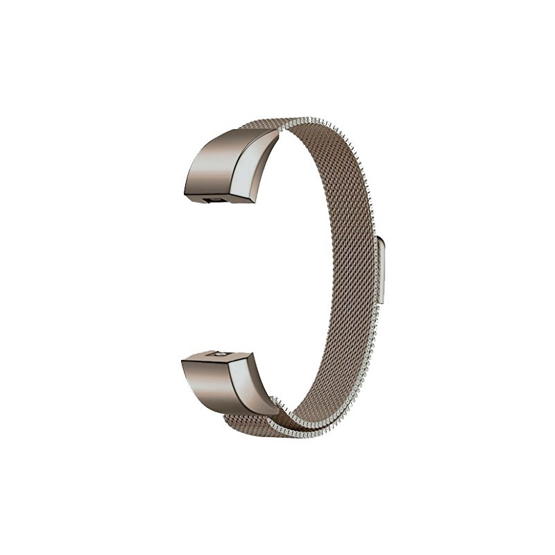 FITBIT ALTA Milanese Loop Watch Strap-White Gold