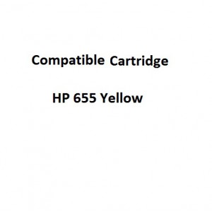 Real Color 32104324  Compatible HP 655 Yellow Ink Cartridge 