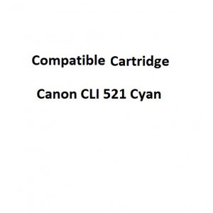 Real Color 32106968  Compatible Canon CLI 521 Cyan Ink Cartridge 