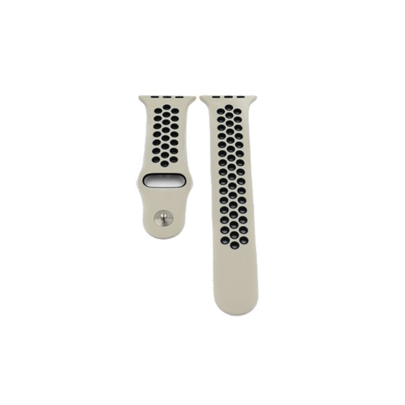 Apple Multi-colour Silicone Watch Strap 42mm-Stone Black