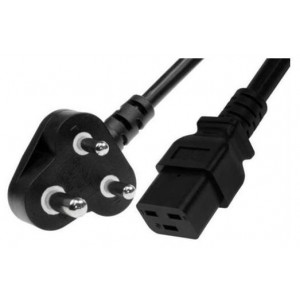 Unbranded CAB-C19 Dedicated C19 to RED 3 Pin Plug Power Cable