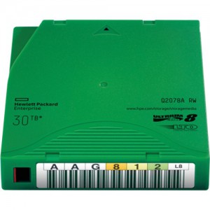 HP Q2078A 30TB LTO-8 Ultrium RW Data Cartridge