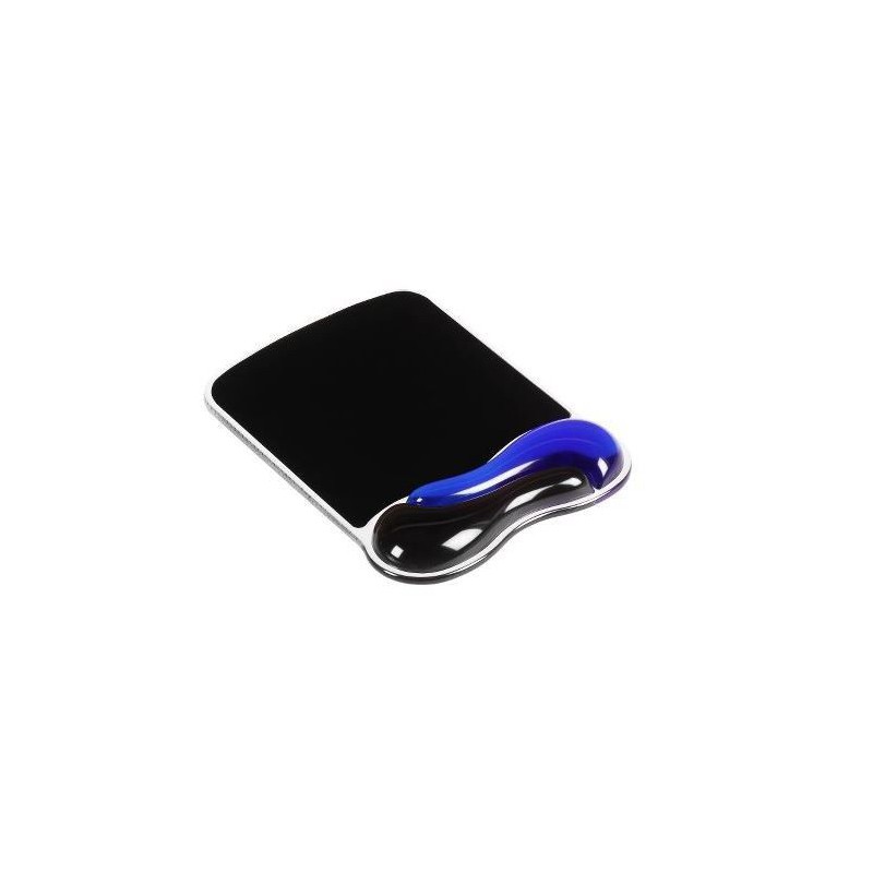 Kensington 62401 Optimise IT Duo Gel Mouse Pad - Black & Blue