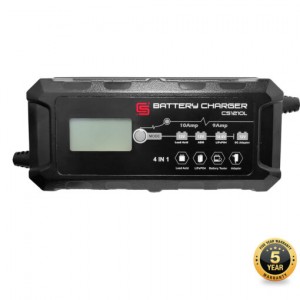 CS Battery Charger 12V 10A Lead Acid &amp; 14-4V 9A LiFePO4