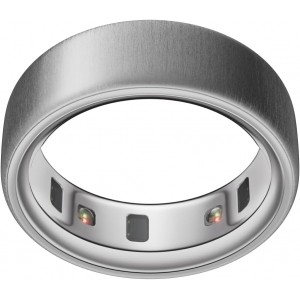 Oura Ring 4 | Premium Smart Health &amp; Fitness Tracking Ring | Brushed Silver | Various Sizes