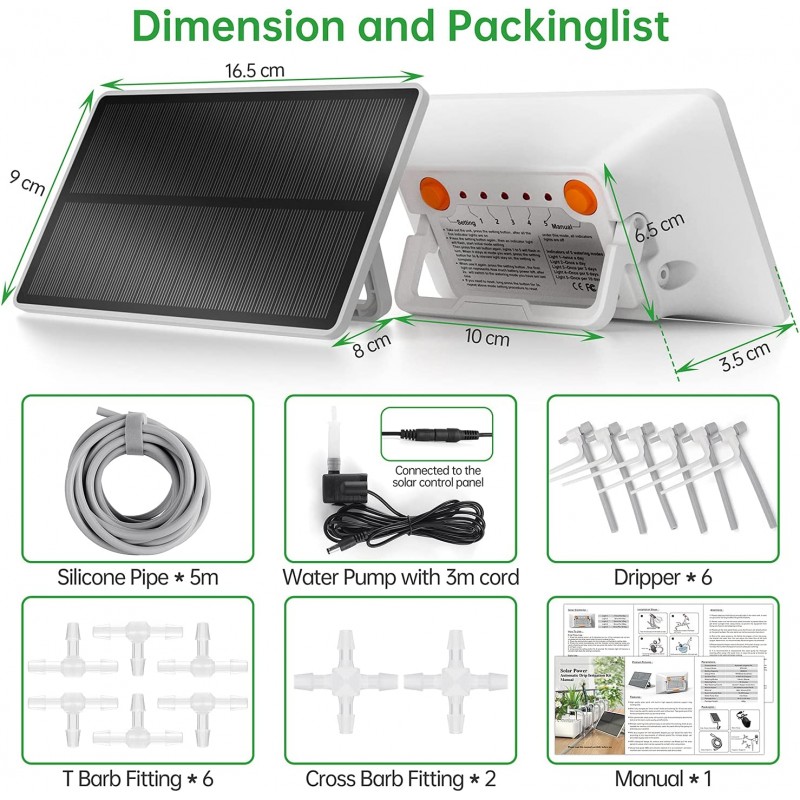 Automatic Solar Drip Irrigation Controller (flexible DIY installation ...