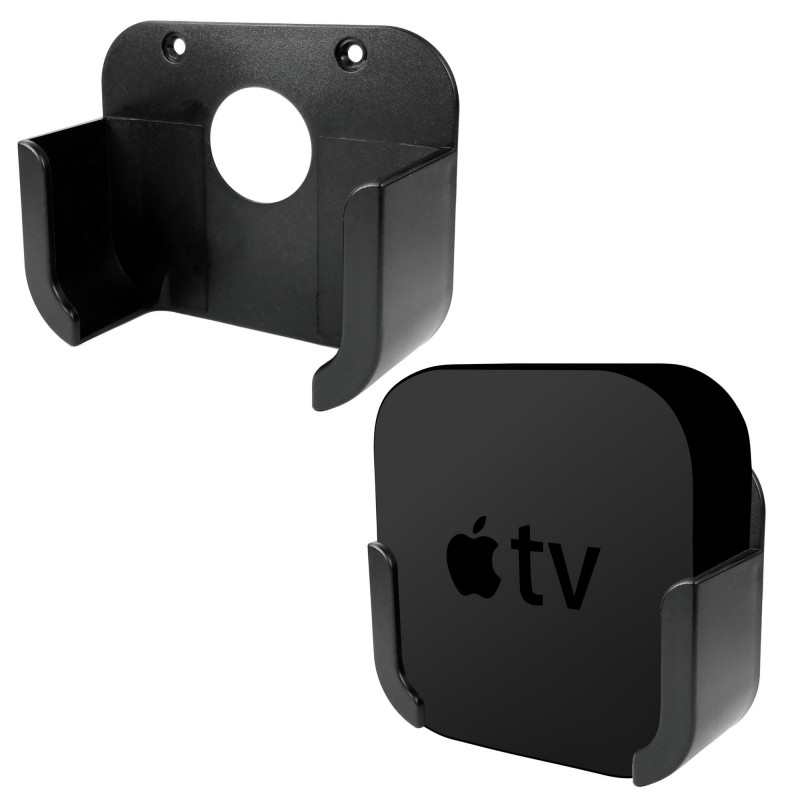 Tuff-Luv J8_27  Wall Mounted TV Bracket / Holder for Apple TV (4th Gen) - Black