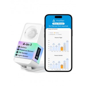 Meross Matter-Over-Thread Smart Presence Sensor - MS605MAT-EU
