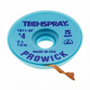 DESOLDERING BRAID / WICK / TAPE 2.5mm BLUE L1.5m 1811-5F S4