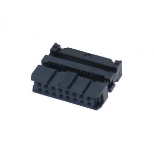 Socket Idc 16W With STRAIN-RELIEF - Debulk FC-16
